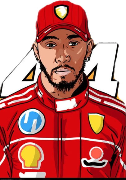 Ferrari Driver Vinyl Sticker