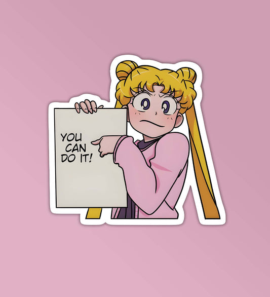 YOU CAN DO IT sticker