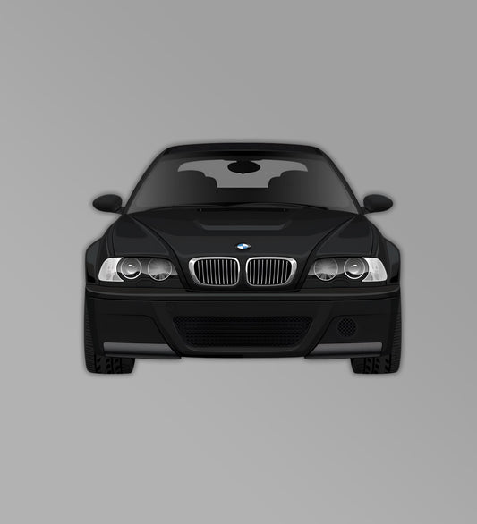 BMW car sticker