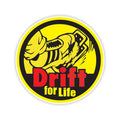 Drift for life sticker