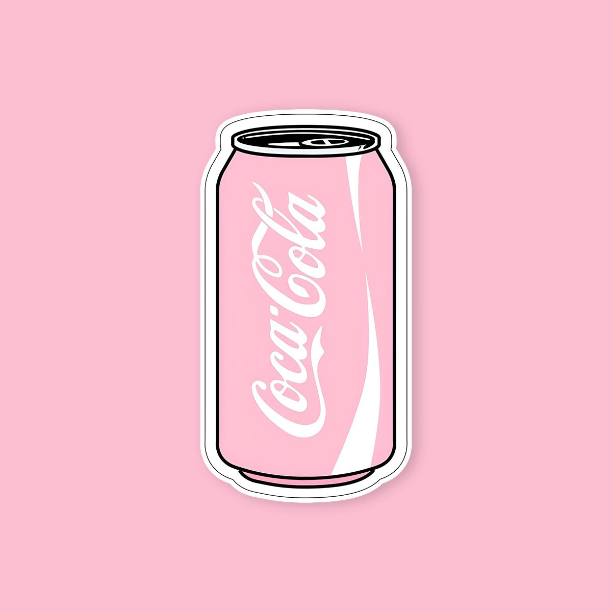 Coca cola sticker