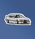 BMW car sticker