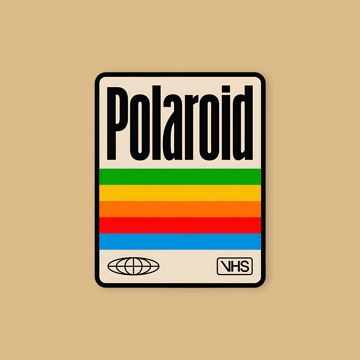Polaroid sticker