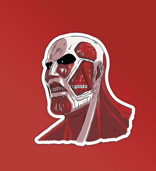 Anime man htz sticker