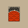 Japan artist card sticker