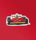 F1 car sticker