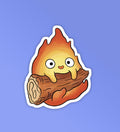 Fire kido sticker