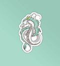 Dragon sticker Anime series