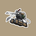 Vde fight machine sticker