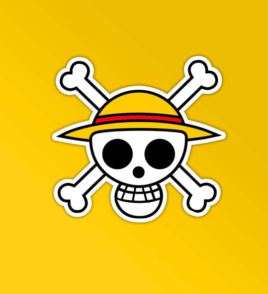 One piece sticker