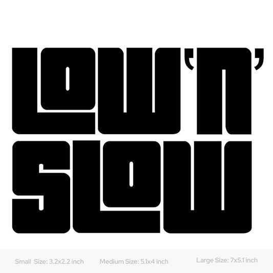 Lown Slow sticker