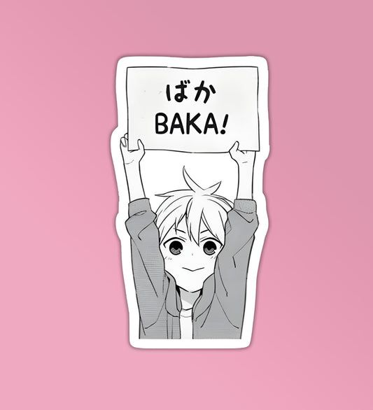 BAKA boy sticker