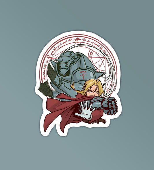 Anime style sticker