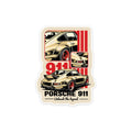 911 Porsche Sticker