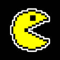 Pac man sticker