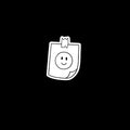 Happy stick sticker
