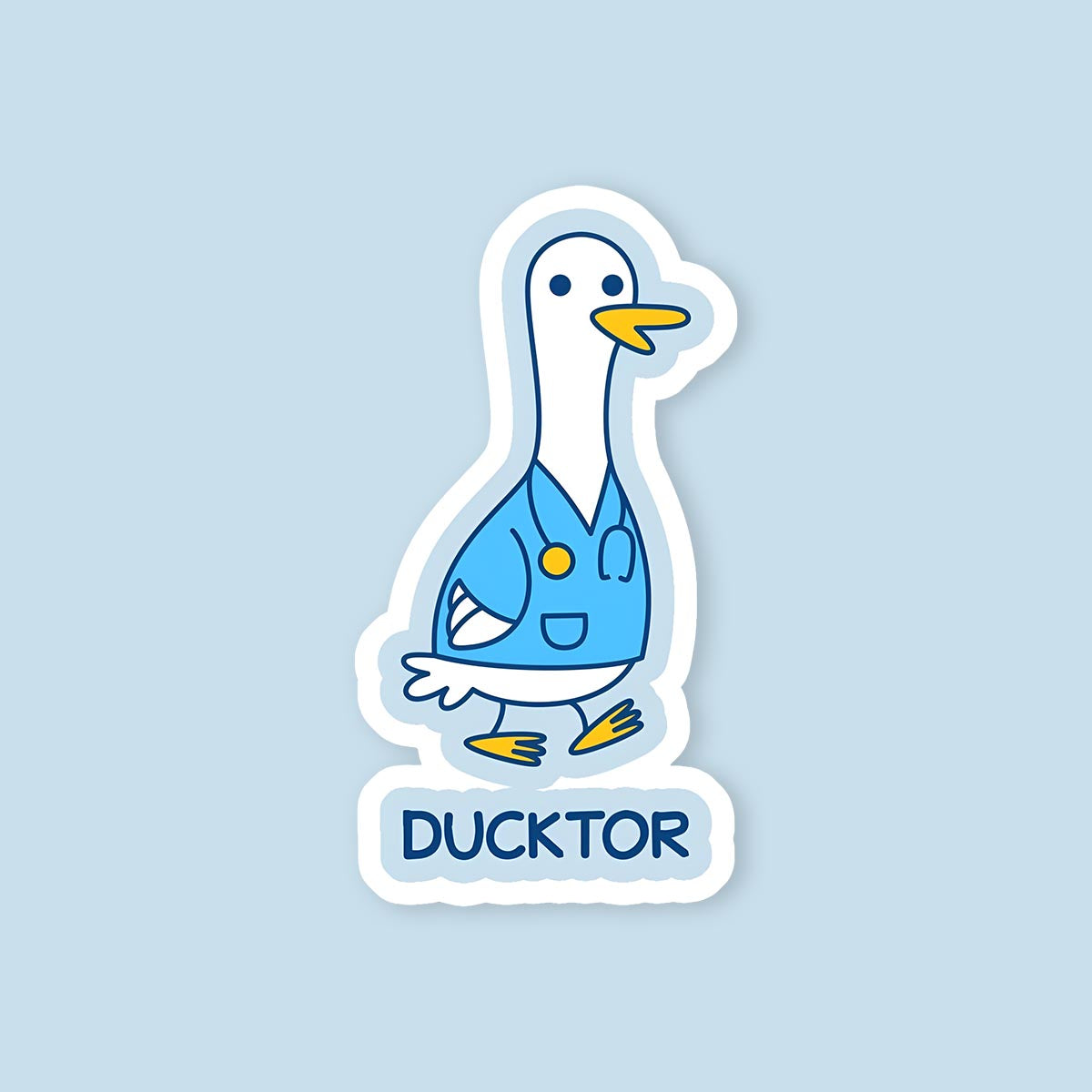 Ducktor sticker