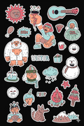 Desi stickers pack