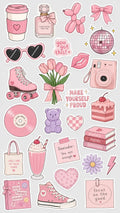 cute girls stickers pack