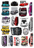 Cars sticker  pack