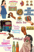 Desi era stickers pack