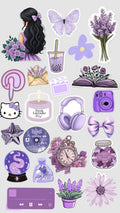 Aesthetic Purple Things 💜💜 stickers pack